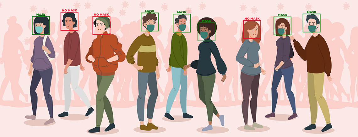 Phát hiện người đeo khẩu trang - facemask detection - Đeo khẩu trang tại nơi công cộng trở thành điều bắt buộc ở nhiều quốc gia